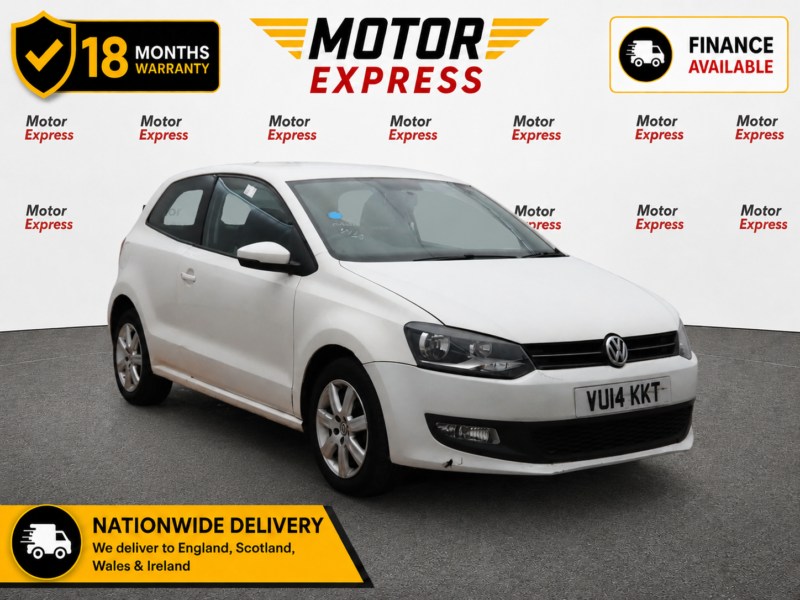 2014 Volkswagen Polo 1.2 Match Edition in White — image 1