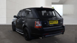 2007 Land Rover Range Rover Sport 4.2 V8 Supercharged Hse in Black — image 2