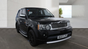 2007 Land Rover Range Rover Sport 4.2 V8 Supercharged Hse in Black — image 4