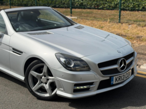2013 Mercedes-Benz Slk 2.1 Slk250 Cdi Blueefficiency Amg Sport G-Tronic+ Euro 5 (s/s) 2dr in Silver — image 3