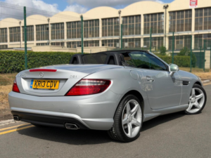 2013 Mercedes-Benz Slk 2.1 Slk250 Cdi Blueefficiency Amg Sport G-Tronic+ Euro 5 (s/s) 2dr in Silver — image 5