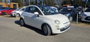 2010 Fiat 500 1.2 Lounge in White — image 2