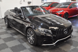 2019 Mercedes-Benz C Class 4.0 C63 V8 Biturbo Amg Cabriolet Spds Mct Euro 6 (s/s) 2dr in Black — image 3