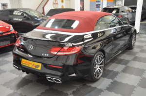2019 Mercedes-Benz C Class 4.0 C63 V8 Biturbo Amg Cabriolet Spds Mct Euro 6 (s/s) 2dr in Black — image 5