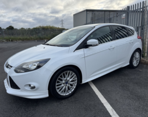 2014 Ford Focus Zetec S 1.0 T in White — image 2