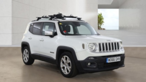 2016 Jeep Renegade 1.6 Renegade My17 Limited 1.6 Multijet Ii 120hp Diesel White 5dr 1 Keeper+lowtax+leather in White — image 3