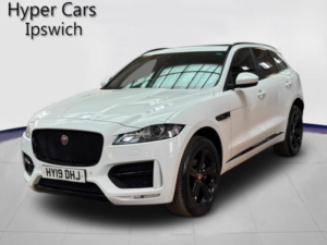 2019 Jaguar F-Pace 2.0 D180 R-Sport Auto AWD Euro 6 (s/s) 5dr in White — image 3