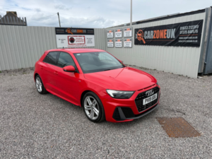 2019 Audi A1 1.0 Tfsi 30 S Line Sportback 5dr Petrol Manual Euro 6 (s/s) (116 Ps) in Red — image 2