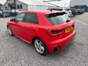2019 Audi A1 1.0 Tfsi 30 S Line Sportback 5dr Petrol Manual Euro 6 (s/s) (116 Ps) in Red — image 6