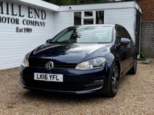 2016 Volkswagen Golf 1.4 Tsi Bluemotion Tech Act Gt DSG Euro 6 (s/s) 5dr in Blue — image 3