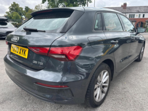 2020 Audi A3 2.0 Tdi 35 Technik Sportback S Tronic Euro 6 (s/s) 5dr in Grey — image 6