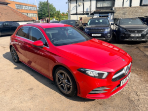 2019 Mercedes A Class A 180 D Amg Line Executive in Red — image 2