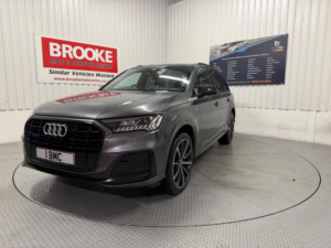 2021 Audi Q7 3.0 Tdi V6 45 Black Edition Tiptronic Quattro Euro 6 (s/s) 5dr in Grey — image 5