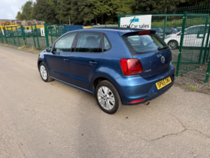 2015 Volkswagen Polo 1.2 Tsi Bluemotion Tech Se Hatchback 5dr Petrol DSG Euro 6 (s/s) (90 Ps) in Blue — image 4