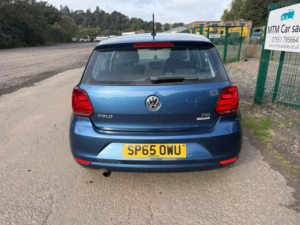 2015 Volkswagen Polo 1.2 Tsi Bluemotion Tech Se Hatchback 5dr Petrol DSG Euro 6 (s/s) (90 Ps) in Blue — image 5