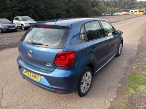 2015 Volkswagen Polo 1.2 Tsi Bluemotion Tech Se Hatchback 5dr Petrol DSG Euro 6 (s/s) (90 Ps) in Blue — image 6