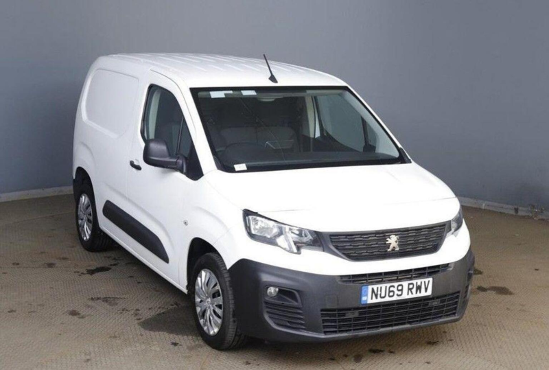 2019 Peugeot Partner 1.5 Bluehdi 1000 Professional Standard Panel Van Swb Euro 6 5dr in White — image 1