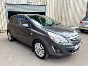 2012 Vauxhall Corsa 1.2 16v Excite Euro 5 5dr (a/c) in Grey — image 2
