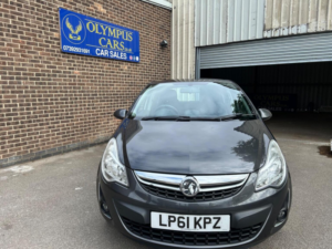 2012 Vauxhall Corsa 1.2 16v Excite Euro 5 5dr (a/c) in Grey — image 3