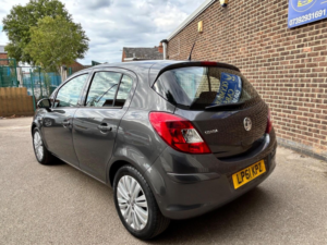 2012 Vauxhall Corsa 1.2 16v Excite Euro 5 5dr (a/c) in Grey — image 4