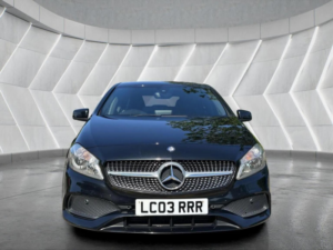 2017 Mercedes-Benz A Class 1.6 A160 Amg Line (executive) 7g-Dct Euro 6 (s/s) 5dr in Black — image 2