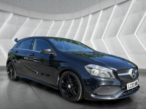 2017 Mercedes-Benz A Class 1.6 A160 Amg Line (executive) 7g-Dct Euro 6 (s/s) 5dr in Black — image 3