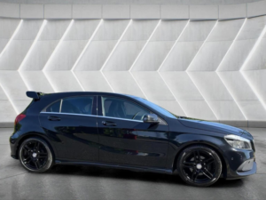 2017 Mercedes-Benz A Class 1.6 A160 Amg Line (executive) 7g-Dct Euro 6 (s/s) 5dr in Black — image 4