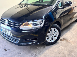 2016 Volkswagen Sharan 2.0 Tdi Bluemotion Tech Se Nav Euro 6 (s/s) 5dr in Black — image 2
