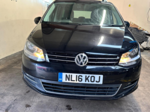 2016 Volkswagen Sharan 2.0 Tdi Bluemotion Tech Se Nav Euro 6 (s/s) 5dr in Black — image 5