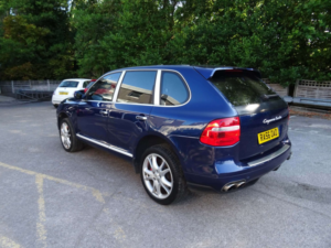 2007 Porsche Cayenne 4.8 Turbo in Blue — image 2