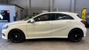 2014 Mercedes-Benz A Class 1.5 A180 Cdi Amg Sport White 5dr Partleather+satnav+lowtax in White — image 2