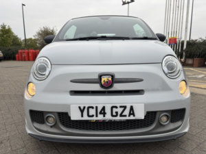 2014 Abarth 595c 1.4 Abarth Convertible S1 1.4 Tjet 160bhp Competizione in Grey — image 2