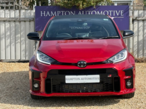 2021 Toyota Yaris 1.6t Gr Circuit Hatchback 3dr Petrol Manual AWD Euro 6 (261 Ps) in Red — image 2