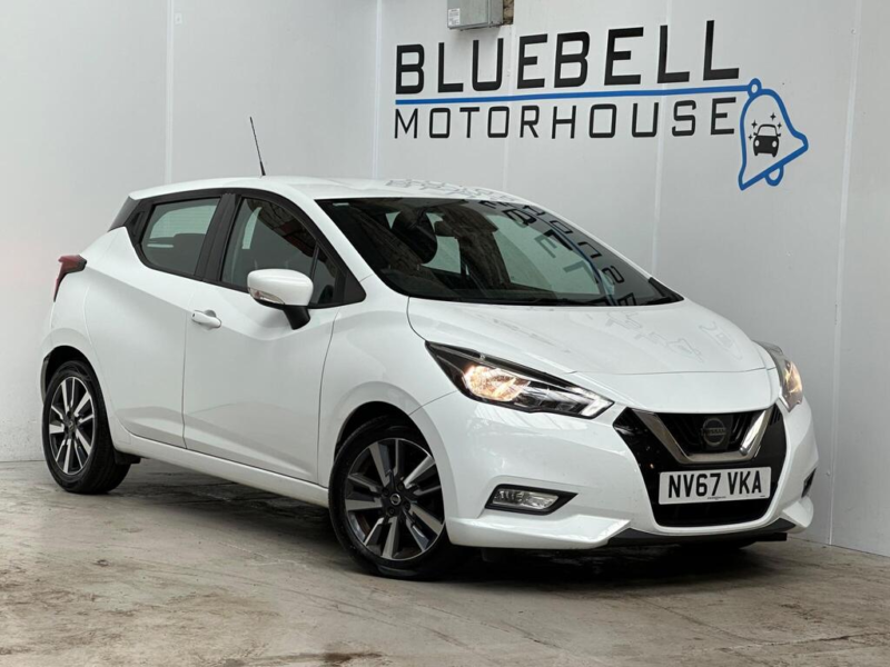 2017 Nissan Micra 0.9 Ig-T Acenta Euro 6 (s/s) 5dr in White — image 1