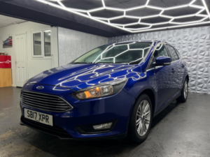 2017 Ford Focus 1.5 Tdci Zetec Edition Euro 6 (s/s) 5dr in Blue — image 3