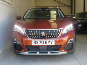 2020 Peugeot 3008 1.5 Bluehdi Allure Euro 6 (s/s) 5dr in Bronze — image 2