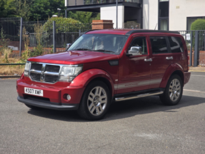 2007 Dodge Nitro 2.8 Crd Sxt SUV 5dr Diesel Automatic (250 G/km, 176 Bhp) in Red — image 3
