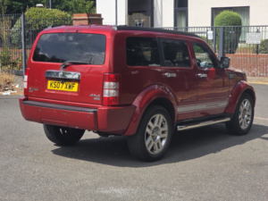 2007 Dodge Nitro 2.8 Crd Sxt SUV 5dr Diesel Automatic (250 G/km, 176 Bhp) in Red — image 6