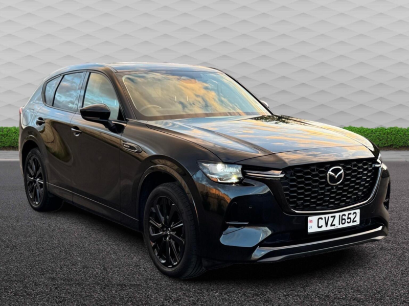 2023 Mazda Cx-60 2.5 E-Skyactiv 17.8kwh Homura Auto 4WD Euro 6 5dr in Black — image 1