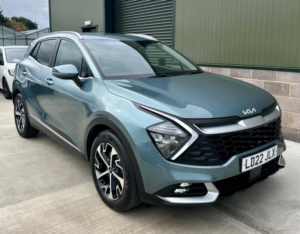 2022 Kia Sportage 1.6 T-Gdi 3 Euro 6 (s/s) 5dr in Grey — image 2