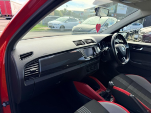 2016 Skoda Fabia 1.2 Tsi Monte Carlo Euro 6 (s/s) 5dr in Red — image 3