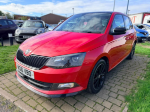 2016 Skoda Fabia 1.2 Tsi Monte Carlo Euro 6 (s/s) 5dr in Red — image 4