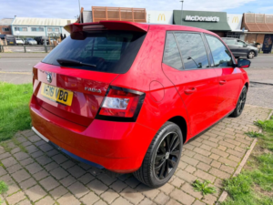2016 Skoda Fabia 1.2 Tsi Monte Carlo Euro 6 (s/s) 5dr in Red — image 5