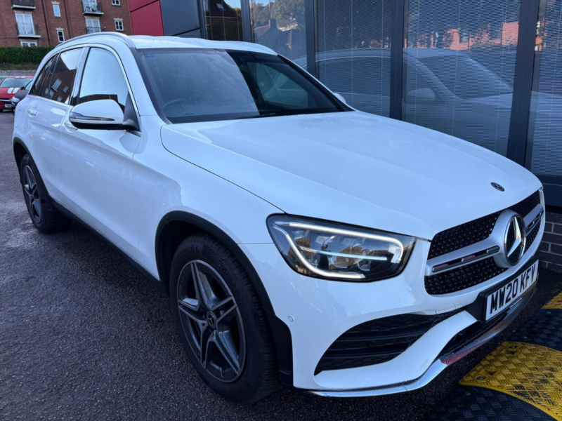 2020 Mercedes-Benz Glc 2.0 Glc220d Amg Line G-Tronic+ 4matic Euro 6 (s/s) 5dr in White — image 1