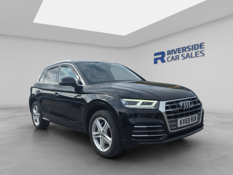 2019 Audi Q5 2.0 Tdi 40 S Line SUV 5dr Diesel S Tronic Quattro Euro 6 (s/s) (190 Ps) in Black — image 1