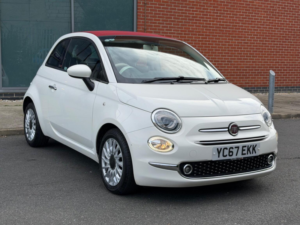 2017 Fiat 500c 0.9 Twinair Lounge Euro 6 (s/s) 2dr in White — image 6