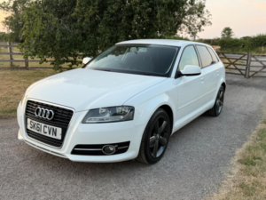 2011 Audi A3 1.6 Technik Sportback Euro 5 5dr in White — image 3