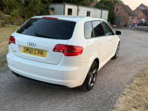 2011 Audi A3 1.6 Technik Sportback Euro 5 5dr in White — image 6