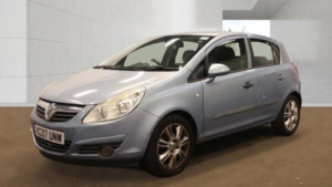 2007 Vauxhall Corsa 1.2i 16v Design 5dr (a/c) in Blue — image 3