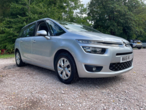 2016 Citroen Grand C4 Picasso 1.6 Bluehdi Vtr+ Euro 6 (s/s) 5dr in Silver — image 2